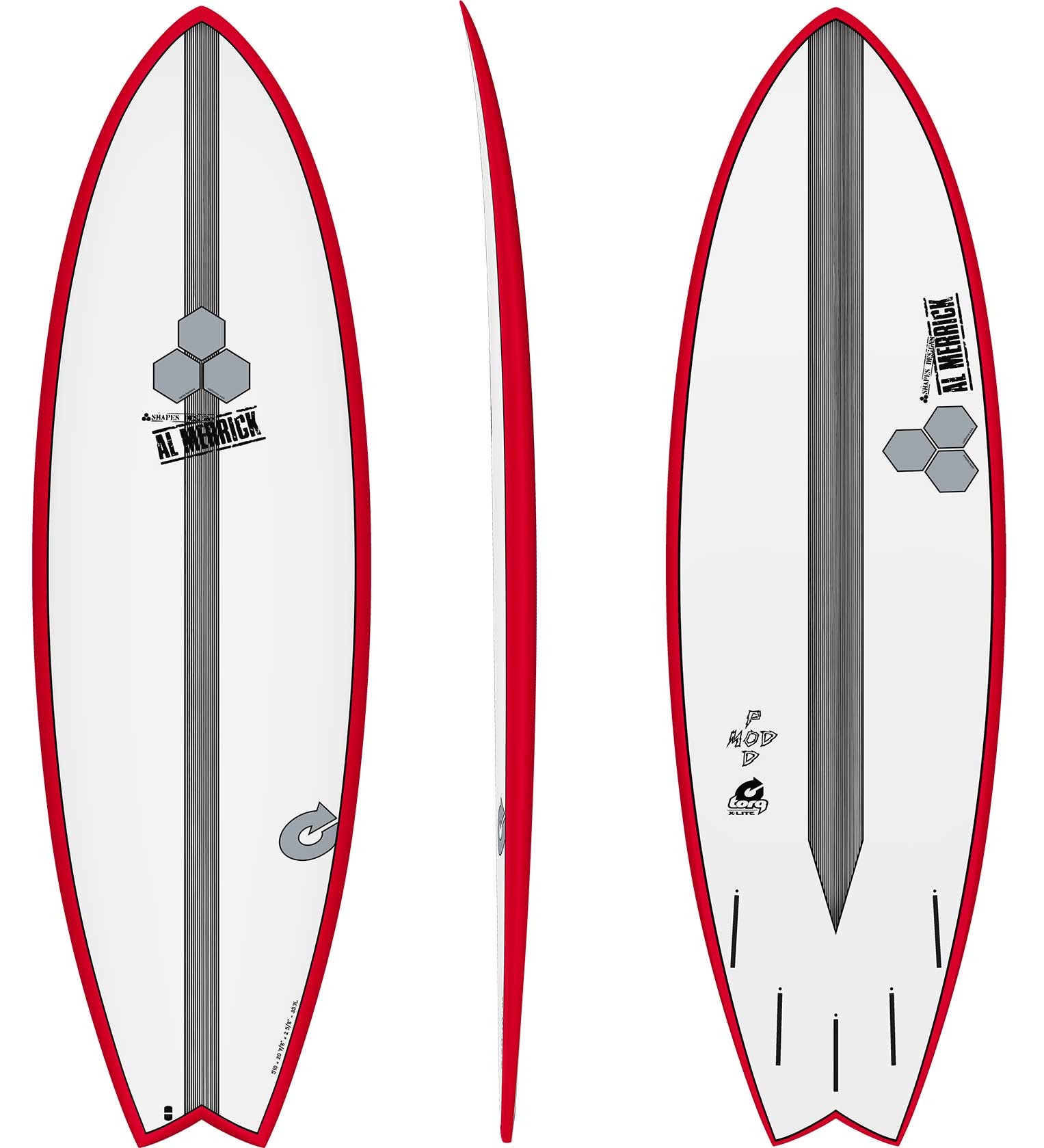 Torq Channel Island Pod Mod X-Lite Surfboard