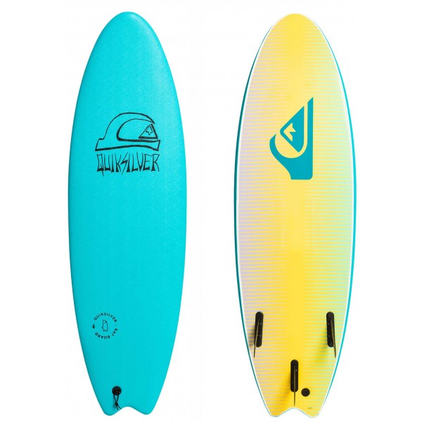 Imagén: Tabla de surf Softboard Quiksilver Bat Turquoise