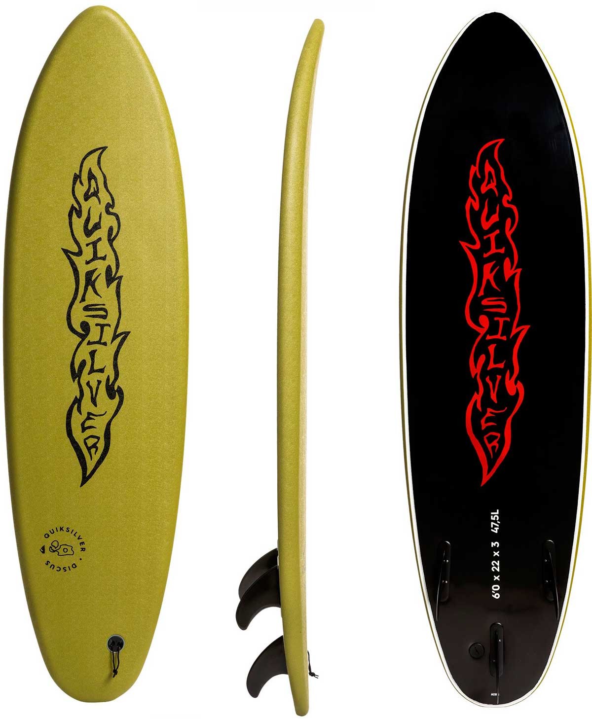 Deck para Prancha de Surf Dakine Superlite Preto e Azul - Surf Alive