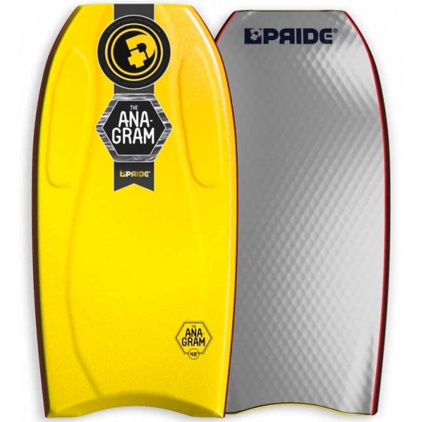 Imagén: Tabla de bodyboard Pride Anagram contoured Yellow