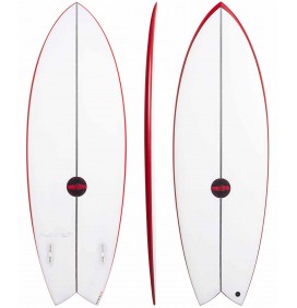 Tabla de Surf Fish Core 5.10 Roja - Versatilidad y Estilo