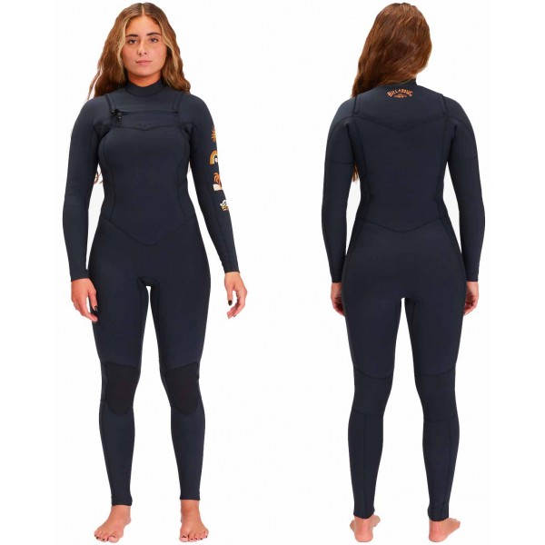 Imagén: Muta surf Billabong Salty Dayz Natural 4/3mm Black Tide