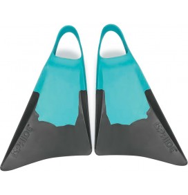 Pé de pato bodyboard Pride Vulcan V1 Verde/Laranja