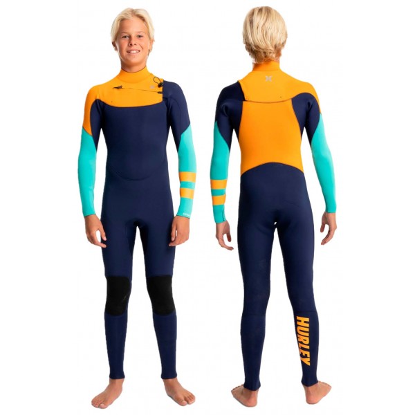 Imagén: Wetsuit Hurley Advantage youth 3/2mm Flag Blue