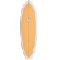 Surfplank Channel Island Zwart en Wit