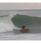 Tavola da surf Isola del Canale in Bianco e Nero