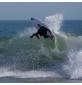 Tavola da surf Isola del Canale in Bianco e Nero