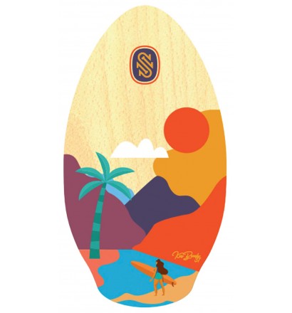 Tabla de skimboard Skim1 Wood 41'' Pahoa