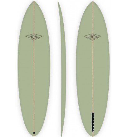 SOUL Middle Single Surfboard