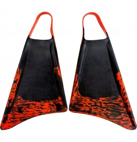 Aletas de bodyboard Stealth S1 Black/Orange