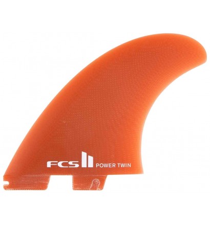 Ailerons de surf twin fins FCSII Power Twin PG