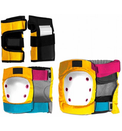 Protection set elbows + knees DNA Kids