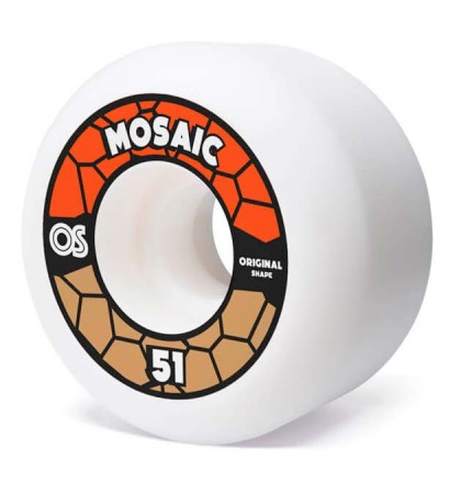 Roues de skateboard Mosaic Donut 53mm