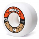 Roues de skateboard Mosaic Donut 53mm