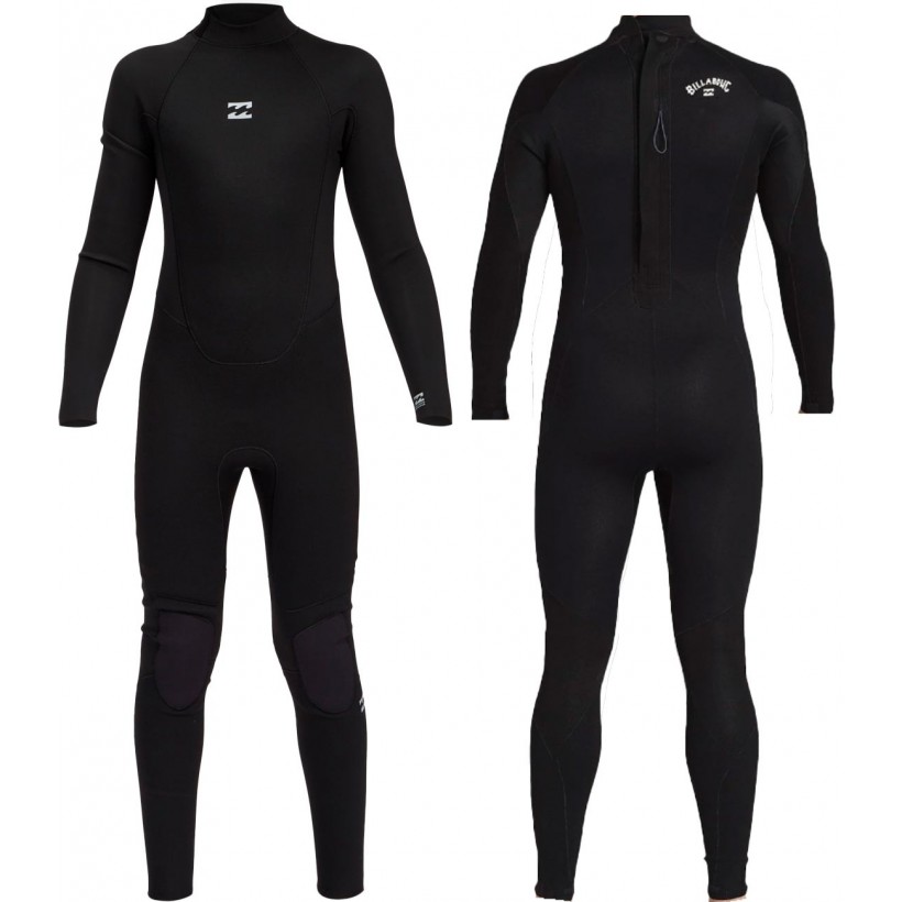 Junior Wetsuit Billabong 4/3mm Intruder flatlock