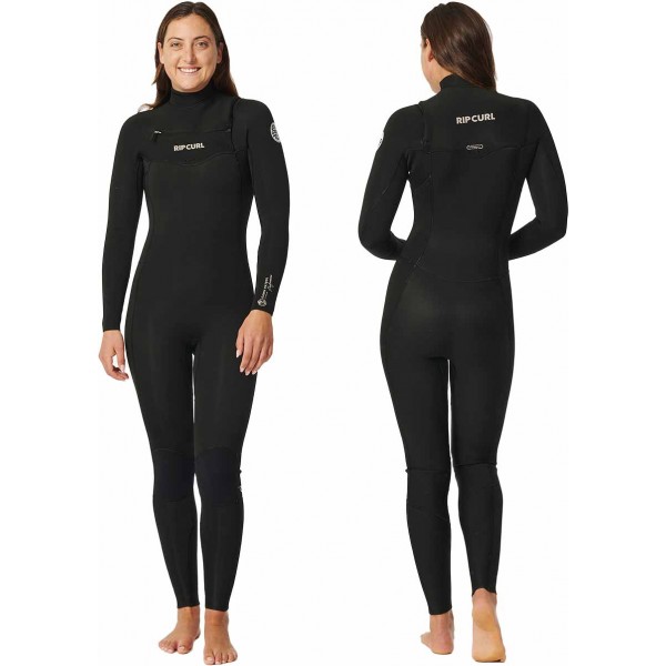 Imagén: Combinaison Rip Curl Dawn Patrol Performance 4/3mm Womens CZ Black