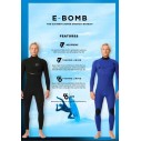 Wetsuit Rip Curl E-Bomb 4/3mm