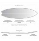 Planche de surf Slater Designs Great White