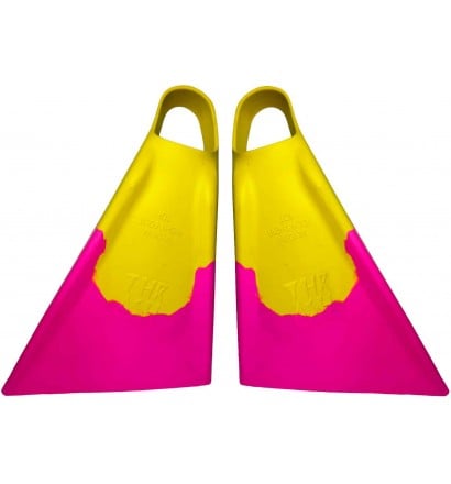 Bodyboard fins Thrash Shura Yellow/Pink