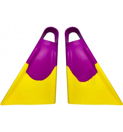 Aletas bodyboard Thrash Shura Purple/Yellow