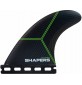 Finnen surf-Quad-Rear Shapers Driver