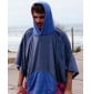 Poncho asciugamano Madness Navy Palm