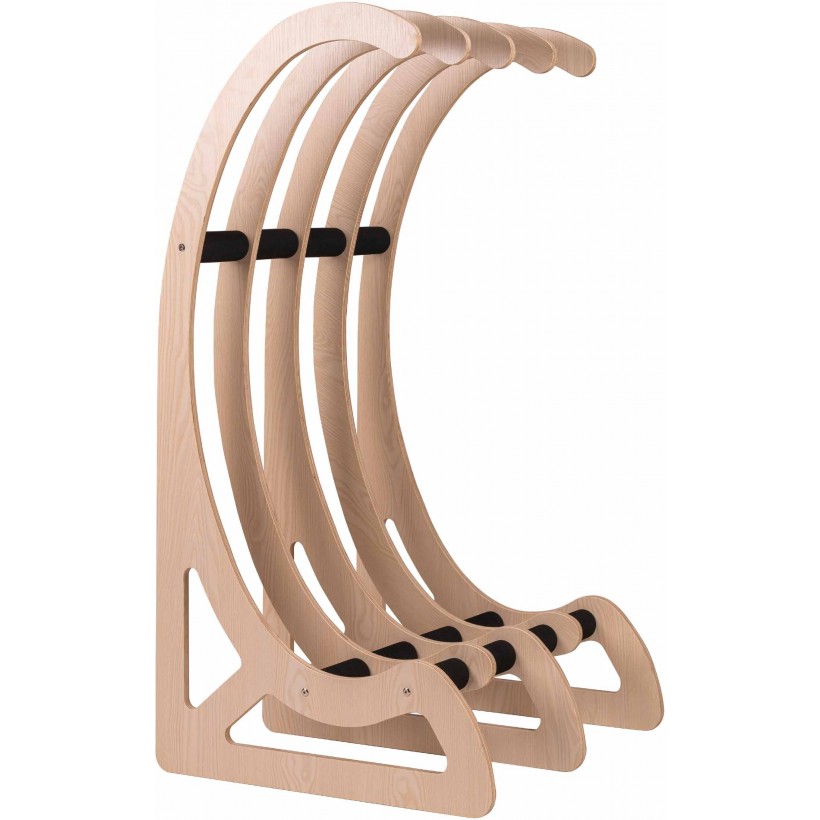 Étagère verticale Surflogic Wooden Free standing surfboard rack