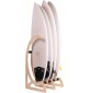 Estante vertical Surflogic Wooden Free standing surfboard rack