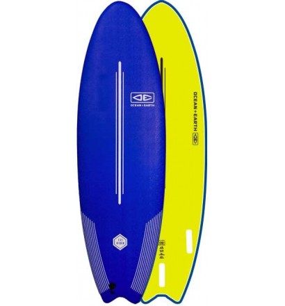 Prancha de surf softboard Ocean & Earth EZI-Rider Fish