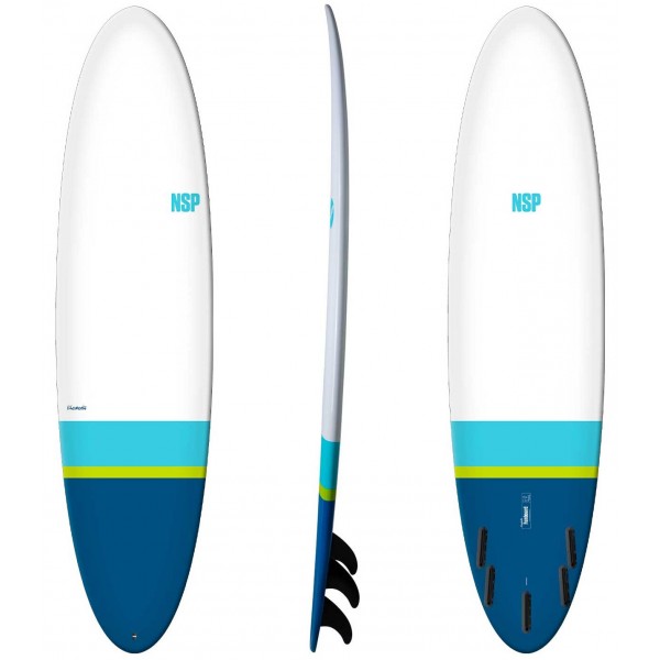 Imagén: Surfbretter NSP funboard Elements Tail Dip Navy