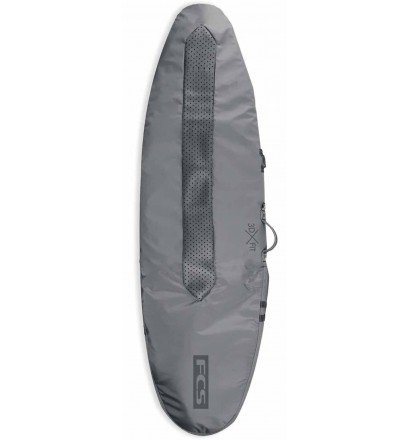 FCS Dayrunner Funboard cover Steel Grey