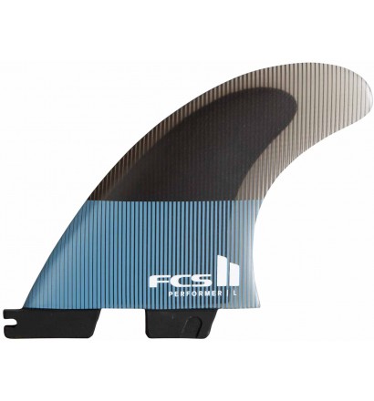 Ailerons de surf FCSII Performer PC Tranquil Blue