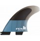 Ailerons de surf FCSII Performer PC Tranquil Blue