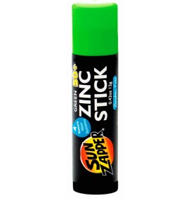 Protector solar Sun Zapper Zinc Stick SPF 50+ Green