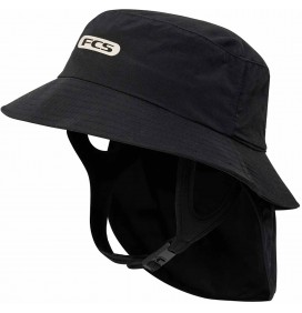 Chapéu FCS Surf Bucket Hat Black
