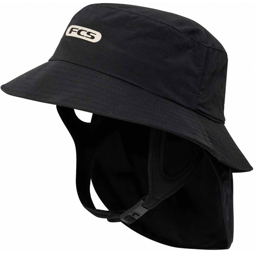 Hoed FCS Surf Bucket Hat Black