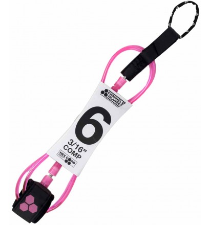 Channel Island Hex Comp Leash Pink