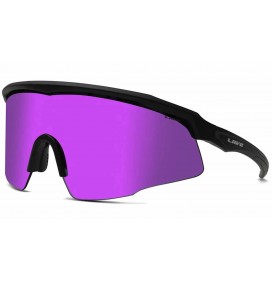 Occhiali Da Sole Liive Dealer MIRROR MATT BLACK Purple