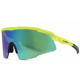 Gafas de sol Liive Dealer MIRROR Neon Yellow