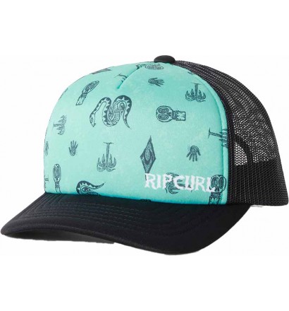 Boné Rip Curl WEEKEND TRUCKER ­ BOY WASHED AQUA