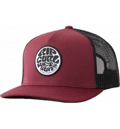 Cappellino Rip Curl Wetsuit ICON TRUCKER MAROON