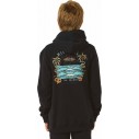 Suéter Rip curl LOST ISLANDS ART HOOD Black