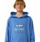 Sweat-shirt Rip Curl LOST ISLAND FLEECE ­BOY BLUE YONDER