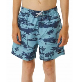 Costume Da Bagno Rip Curl DREAMERS VOLLEY ­BOY DUSTY BLUE