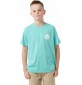 Camisa Rip Curl WETSUIT ICON TEE ­KIDS Acqua