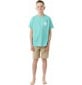 Camisa Rip Curl WETSUIT ICON TEE ­KIDS Acqua