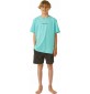 Camisa Rip Curl LOST ISLANDS ART TEE ­BOYS Acqua