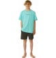 Camiseta Rip Curl LOST ISLANDS ART TEE ­BOYS Acqua