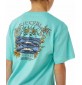 Camiseta Rip Curl LOST ISLANDS ART TEE ­BOYS Acqua