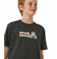 Camisa Rip Curl SURF REVIVAL MUMMA TEE­ BOY WASHED BLACK